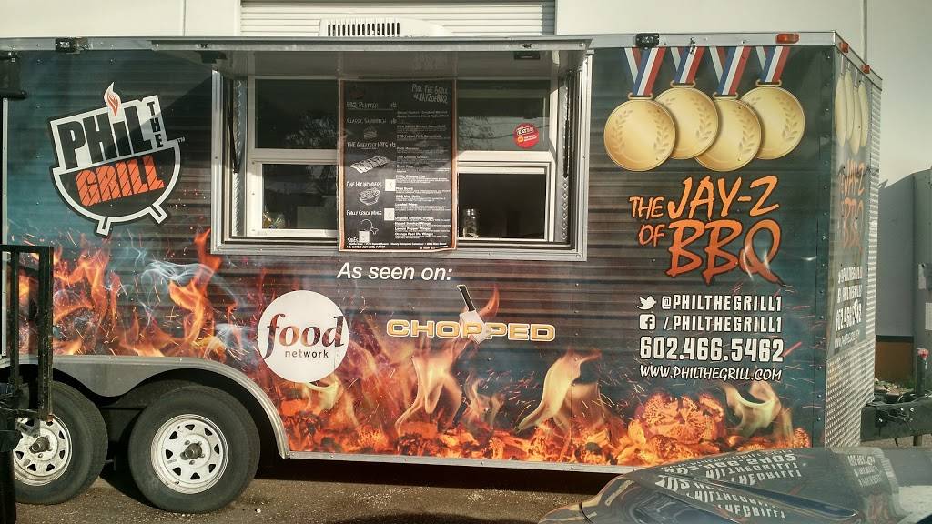 Phil The Grill BBQ | restaurant | 3002 E Washington St, Phoenix, AZ 85034, USA | 6024665462 OR +1 602-466-5462