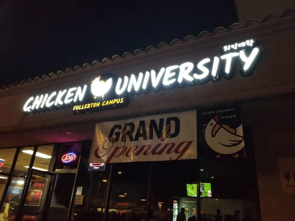 Chicken University | restaurant | 2621 W Orangethorpe Ave, Fullerton, CA 92833, USA | 7145193400 OR +1 714-519-3400
