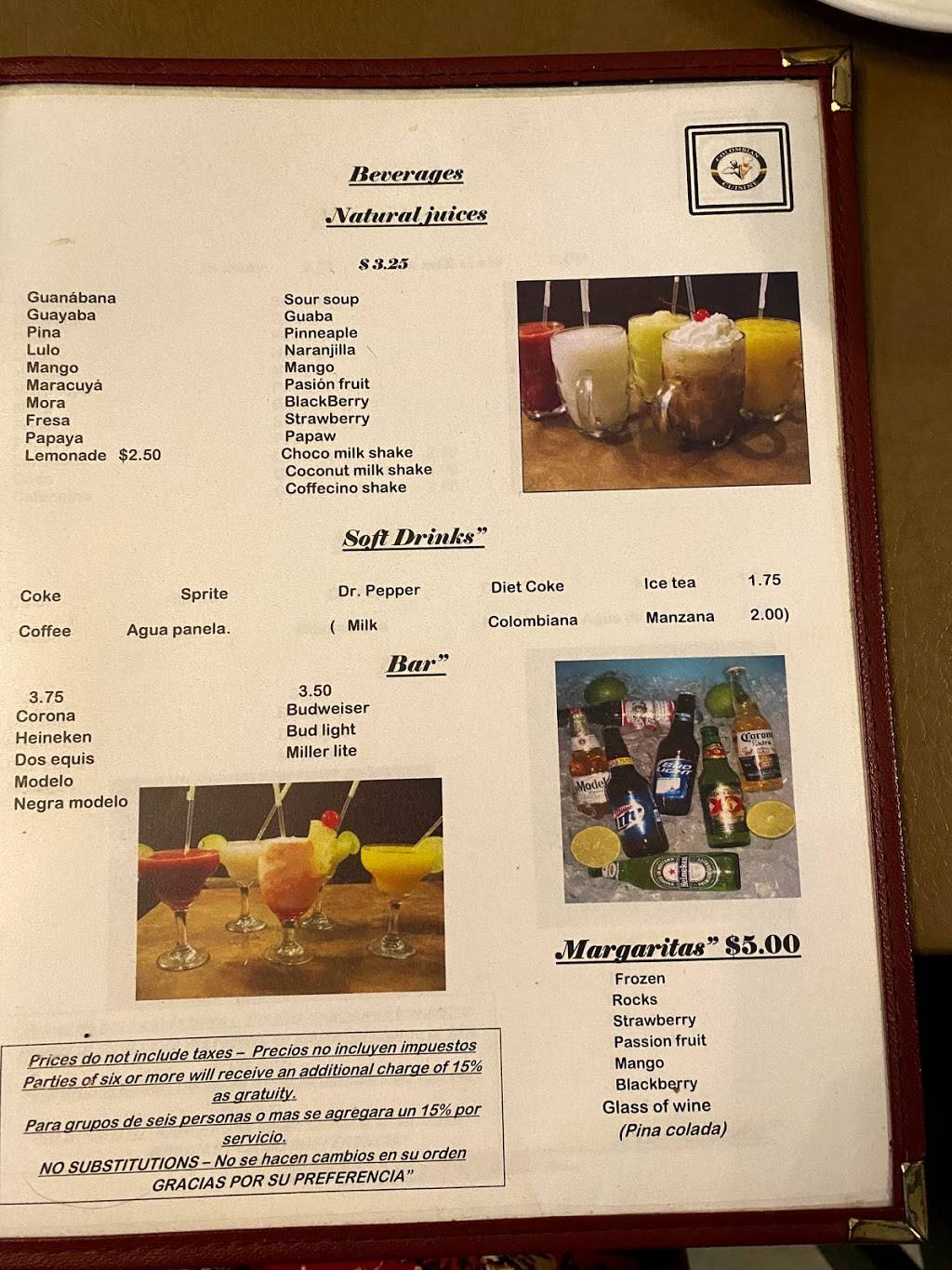 Colombian Cuisine Restaurant | restaurant | 13920 Westheimer Rd, Houston, TX 77077, USA | 2815840437 OR +1 281-584-0437