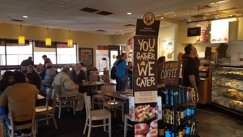 Einstein Bros. Bagels | cafe | 16842 N 7th St Ste 3-5, Phoenix, AZ 85022, USA | 6028668010 OR +1 602-866-8010