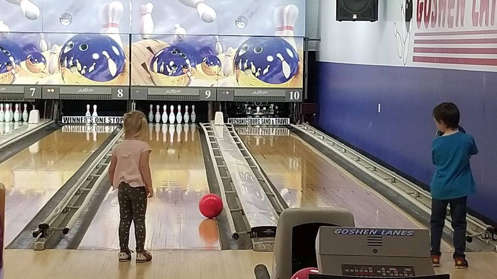 Goshen Lanes | restaurant | 10579 OH-4, Mechanicsburg, OH 43044, USA | 9378342311 OR +1 937-834-2311