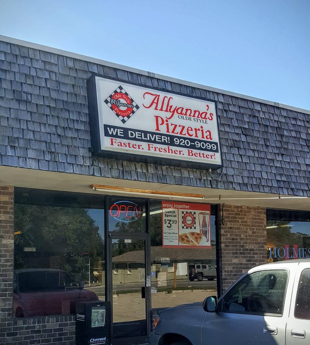 Allyannas Olde Style Pizzeria | restaurant | 205 E Montgomery Cross Rd, Savannah, GA 31406, USA | 9129209099 OR +1 912-920-9099