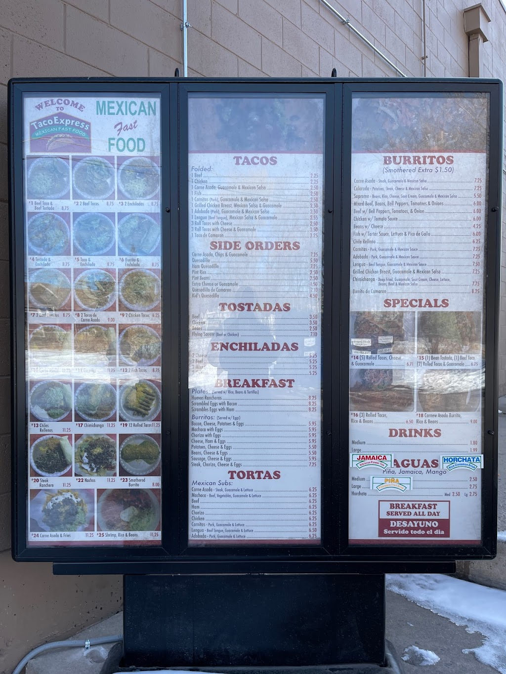 TACO EXPRESS | restaurant | 1534 S Nevada Ave, Colorado Springs, CO 80905, USA | 7193082774 OR +1 719-308-2774