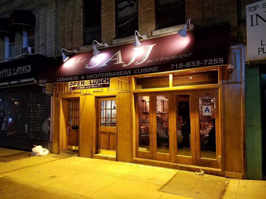 Le Sajj | restaurant | 8221 5th Ave, Brooklyn, NY 11209, USA | 7188337255 OR +1 718-833-7255