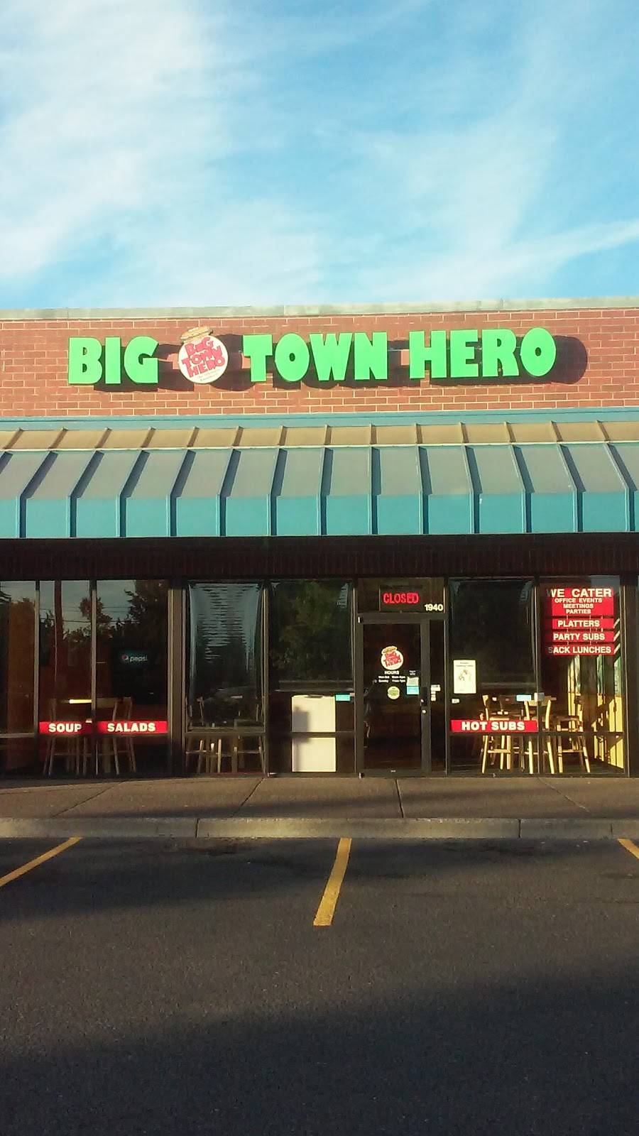 Big Town Hero | meal takeaway | 1940 Marcola Rd, Springfield, OR 97477, USA | 5417438102 OR +1 541-743-8102