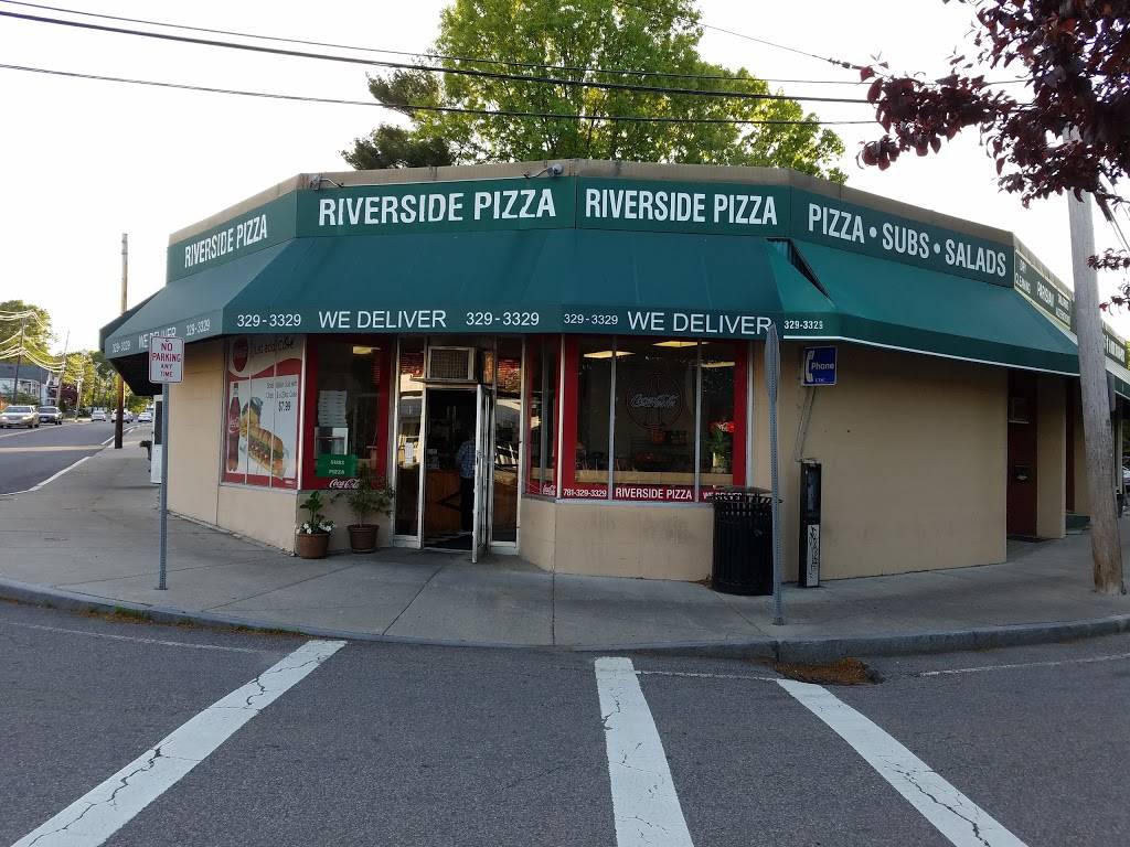 Riverside Pizza | restaurant | 7 Needham St, Dedham, MA 02026, USA | 7813293329 OR +1 781-329-3329