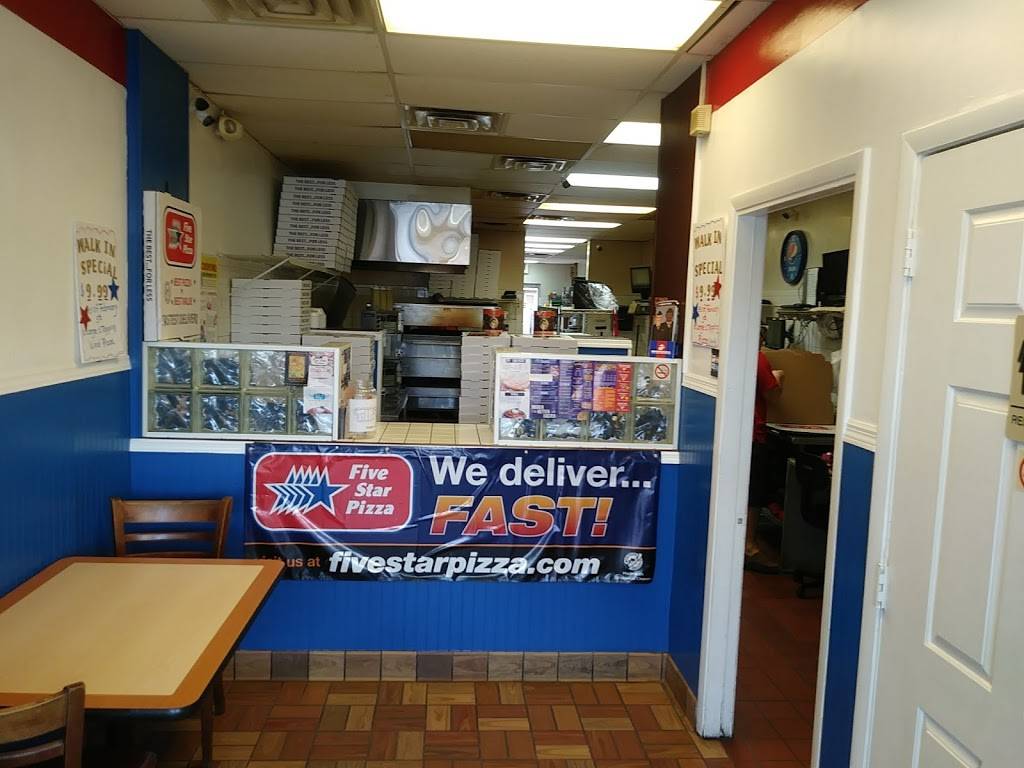 Five Star Pizza | restaurant | 9825 San Jose Blvd, Jacksonville, FL 32257, USA | 9042629590 OR +1 904-262-9590