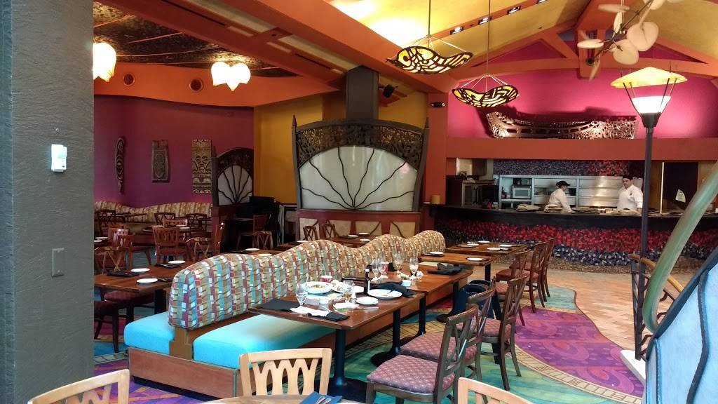 Kona Cafe | restaurant | 1600 Seven Seas Drive, Orlando, FL 32830, USA | 4079393463 OR +1 407-939-3463