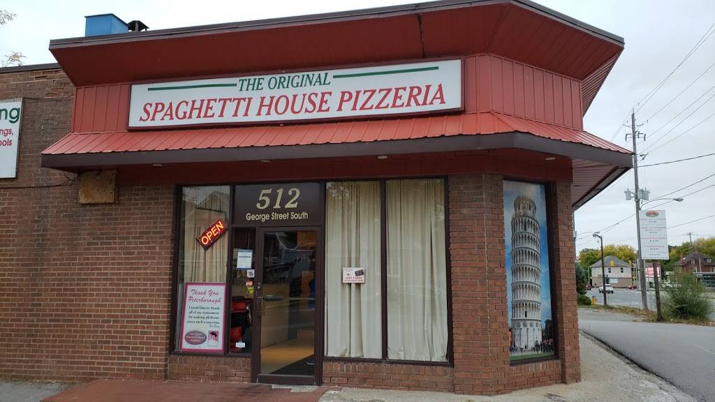 The Original Spaghetti House Pizzeria | restaurant | 512 George St S, Peterborough, ON K9J 3E5, Canada | 7057413334 OR +1 705-741-3334