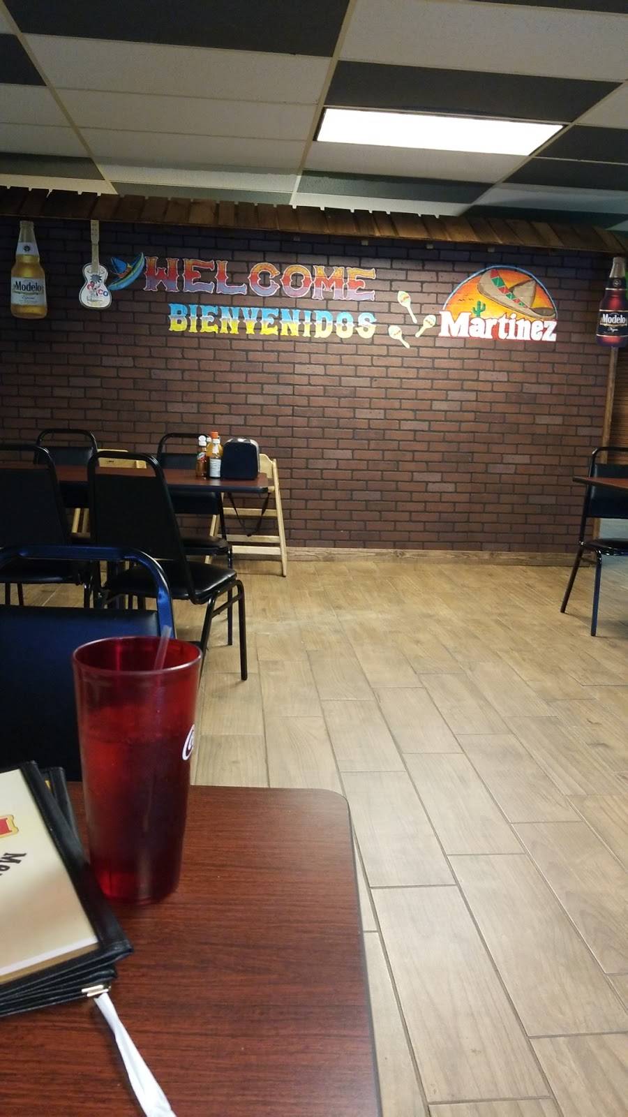 Martinez Mexican Restaurant | restaurant | 206 Bohannon Ave, Greeneville, TN 37745, USA | 4237870556 OR +1 423-787-0556