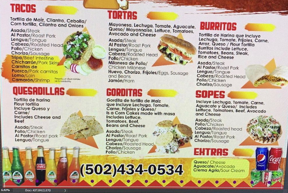 Tacos El Chavo | restaurant | 7800 Preston Hwy, Louisville, KY 40219, USA | 5024340534 OR +1 502-434-0534