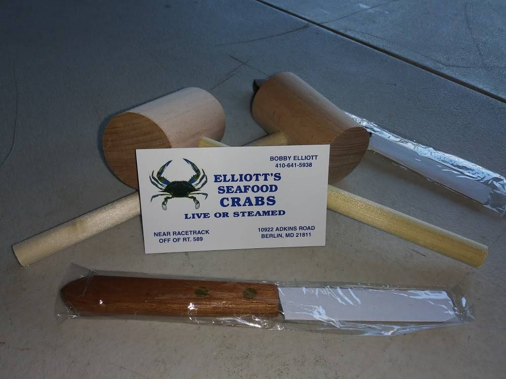 Elliott’s Seafood | restaurant | 10922 Adkins Rd, Berlin, MD 21811, USA | 4106415938 OR +1 410-641-5938