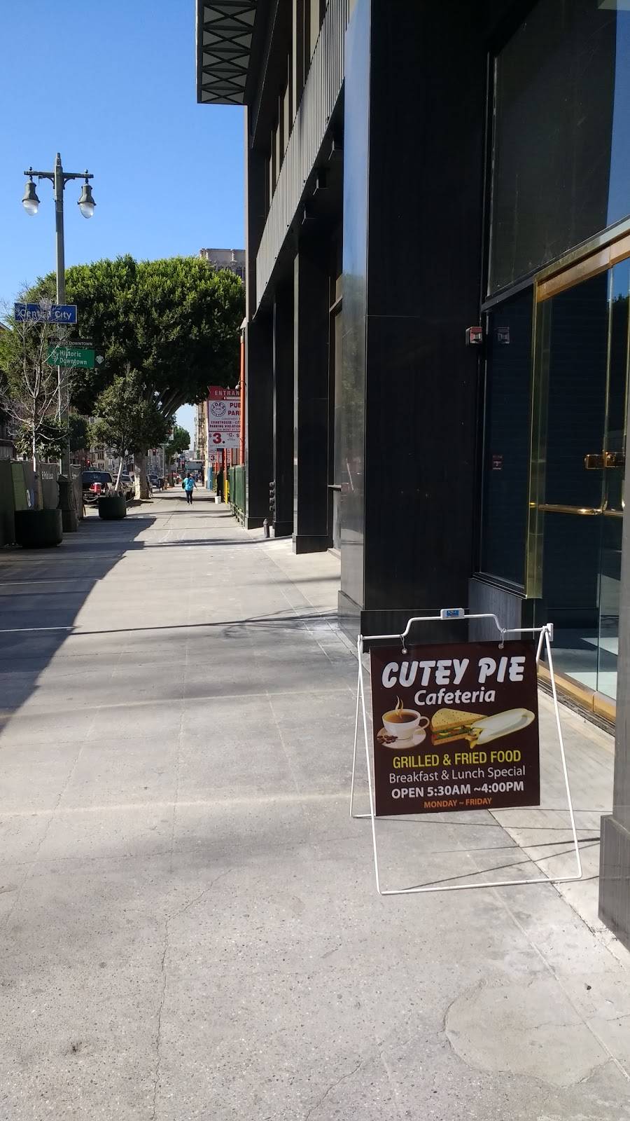 Cutey Pie Buffeteria | restaurant | 316 W 2nd St B2, Los Angeles, CA 90012, USA | 2136235473 OR +1 213-623-5473