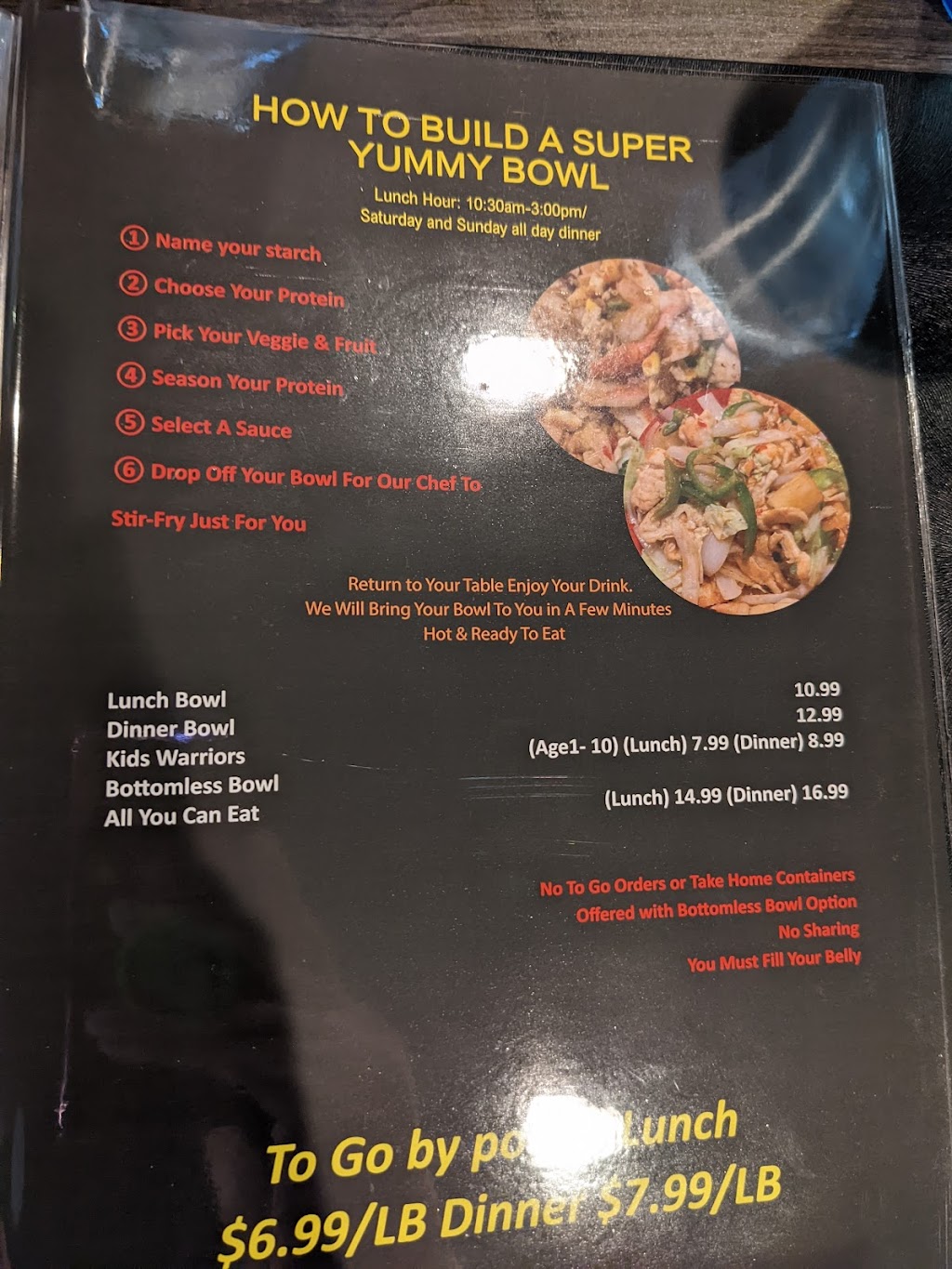 Yummy Bowl | restaurant | 55 S Raceway Rd, Indianapolis, IN 46231, USA | 9173739996 OR +1 917-373-9996