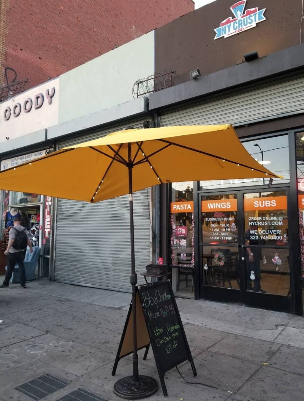 NY Crust Pizzeria | restaurant | 5421 Santa Monica Blvd #c, Los Angeles, CA 90029, USA | 3237450400 OR +1 323-745-0400