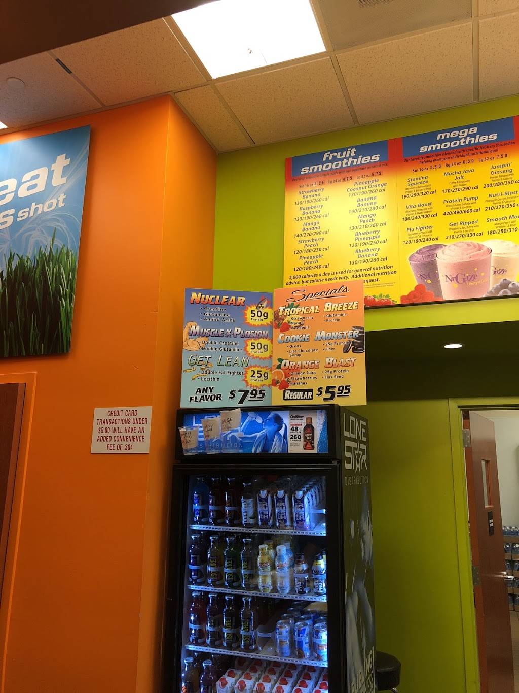 Nrgize - Temporarily Closed | cafe | 1041 S University Dr, Plantation, FL 33324, USA | 8664524252 OR +1 866-452-4252