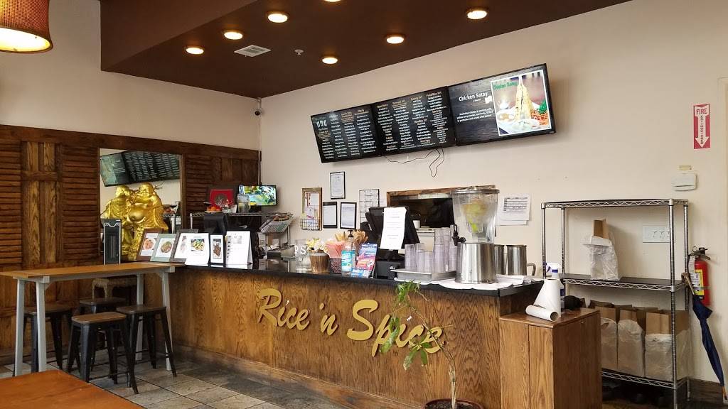 Rice N Spice Thai Cuisine | meal takeaway | 1101 106th Ave NE #14, Bellevue, WA 98004, USA | 4256359474 OR +1 425-635-9474