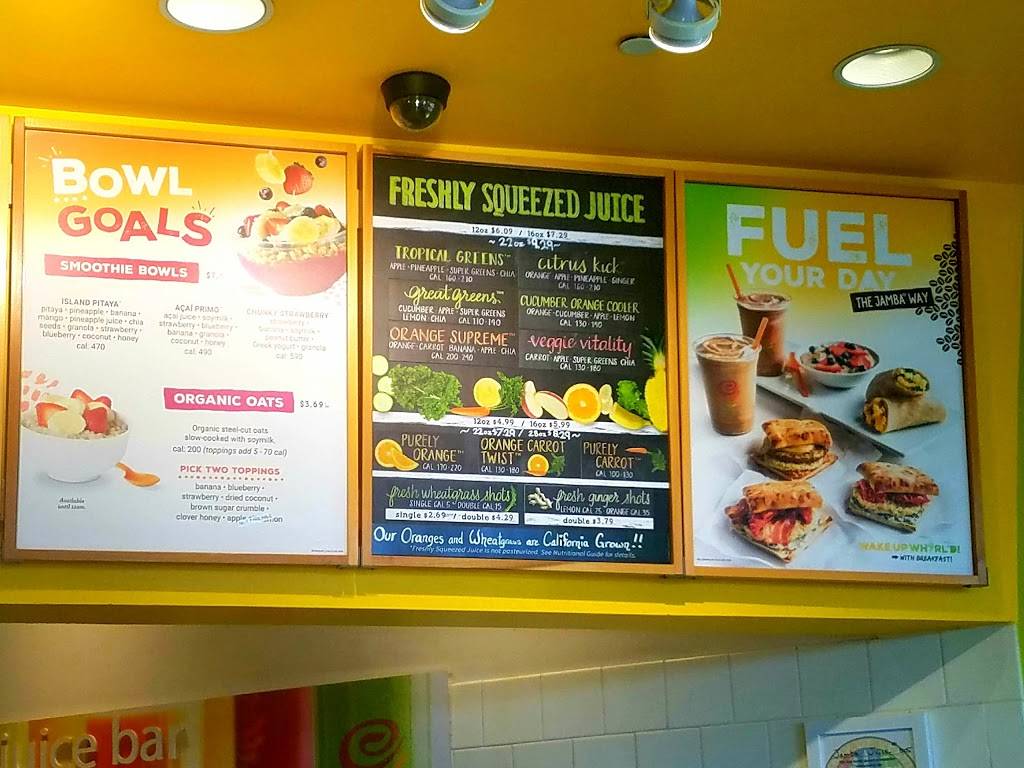 Jamba Juice | restaurant | 4960 Telephone Rd #106, Ventura, CA 93003, USA | 8056398714 OR +1 805-639-8714