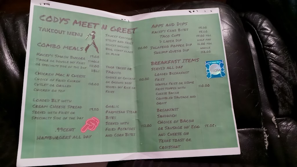 Codys | restaurant | 2224 S Oliver Ave, Wichita, KS 67218, USA | 3163930786 OR +1 316-393-0786