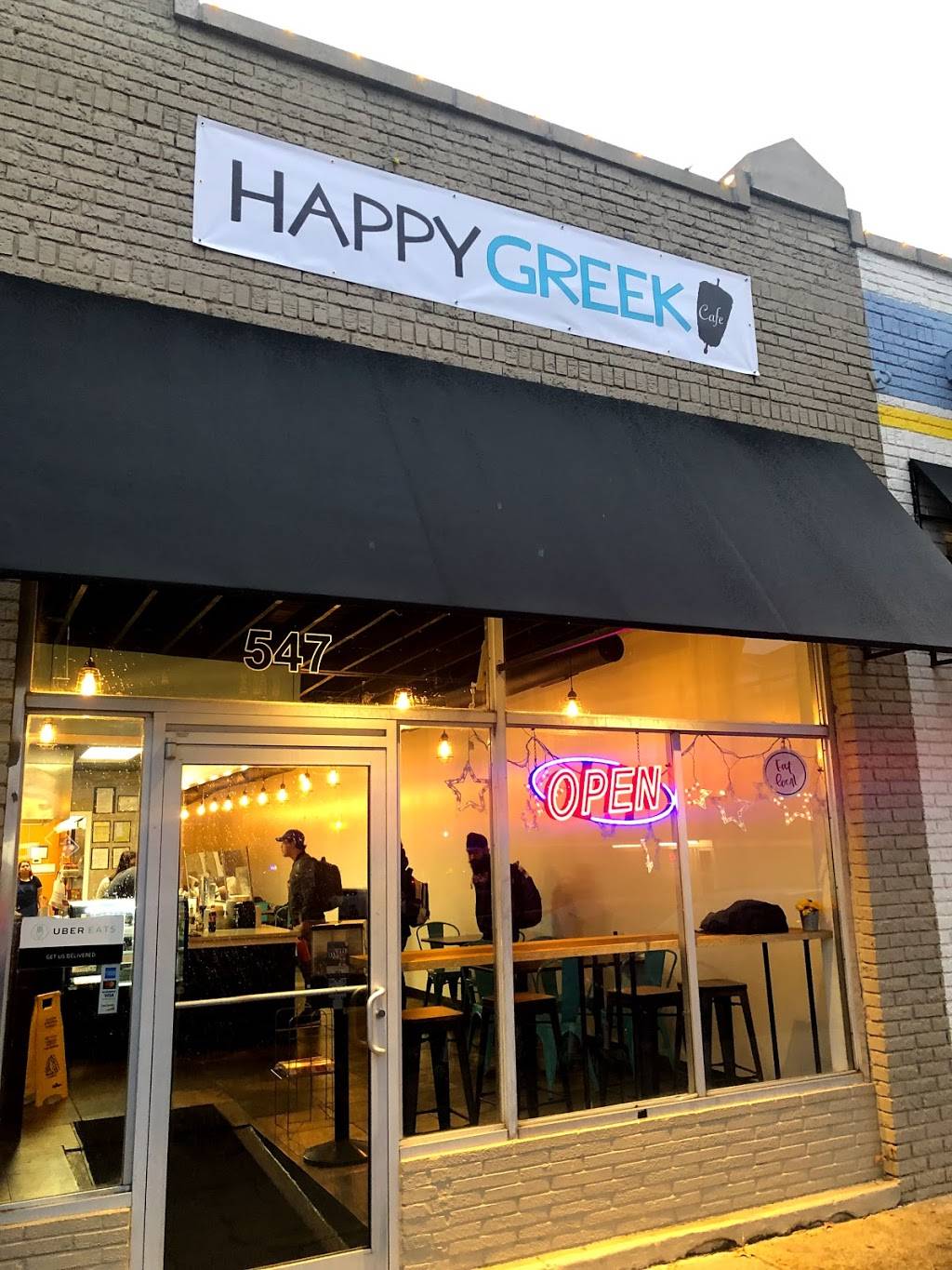 Happy Greek Cafe | restaurant | 547 South Highland Street 901-2498325, Memphis, TN 38111, USA | 9012498325 OR +1 901-249-8325
