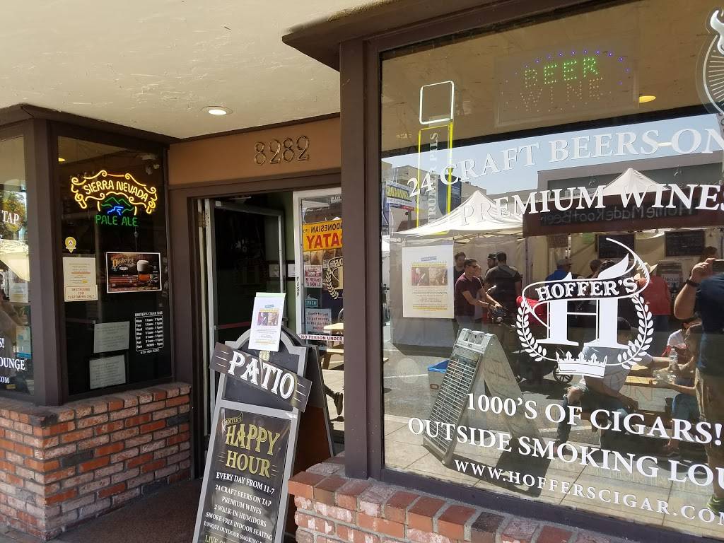 Hoffers Cigar Bar | restaurant | 8282 La Mesa Blvd, La Mesa, CA 91942, USA | 6194668282 OR +1 619-466-8282