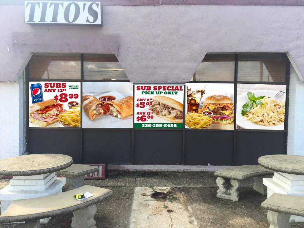Titos Pizza & Subs | meal delivery | 2700 W Gate City Blvd, Greensboro, NC 27403, USA | 3362998486 OR +1 336-299-8486