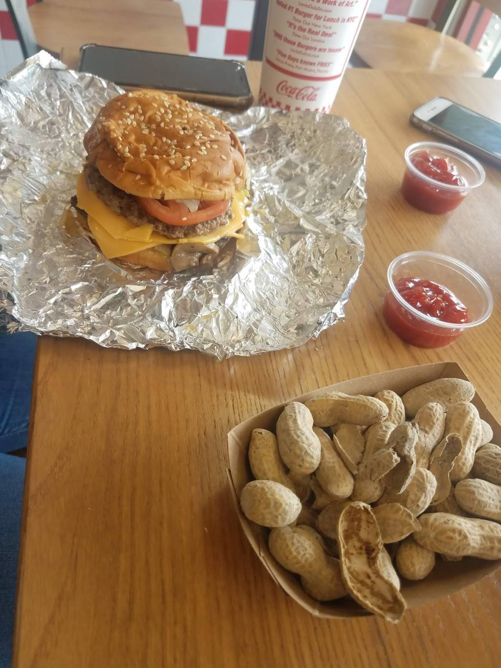 Five Guys | meal takeaway | 1433 SW 107th Ave, Miami, FL 33174, USA | 3052256228 OR +1 305-225-6228