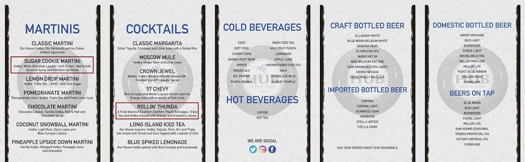 The Hub | restaurant | 2200 West Dr, Oaks, PA 19456, USA | 6106660100 OR +1 610-666-0100