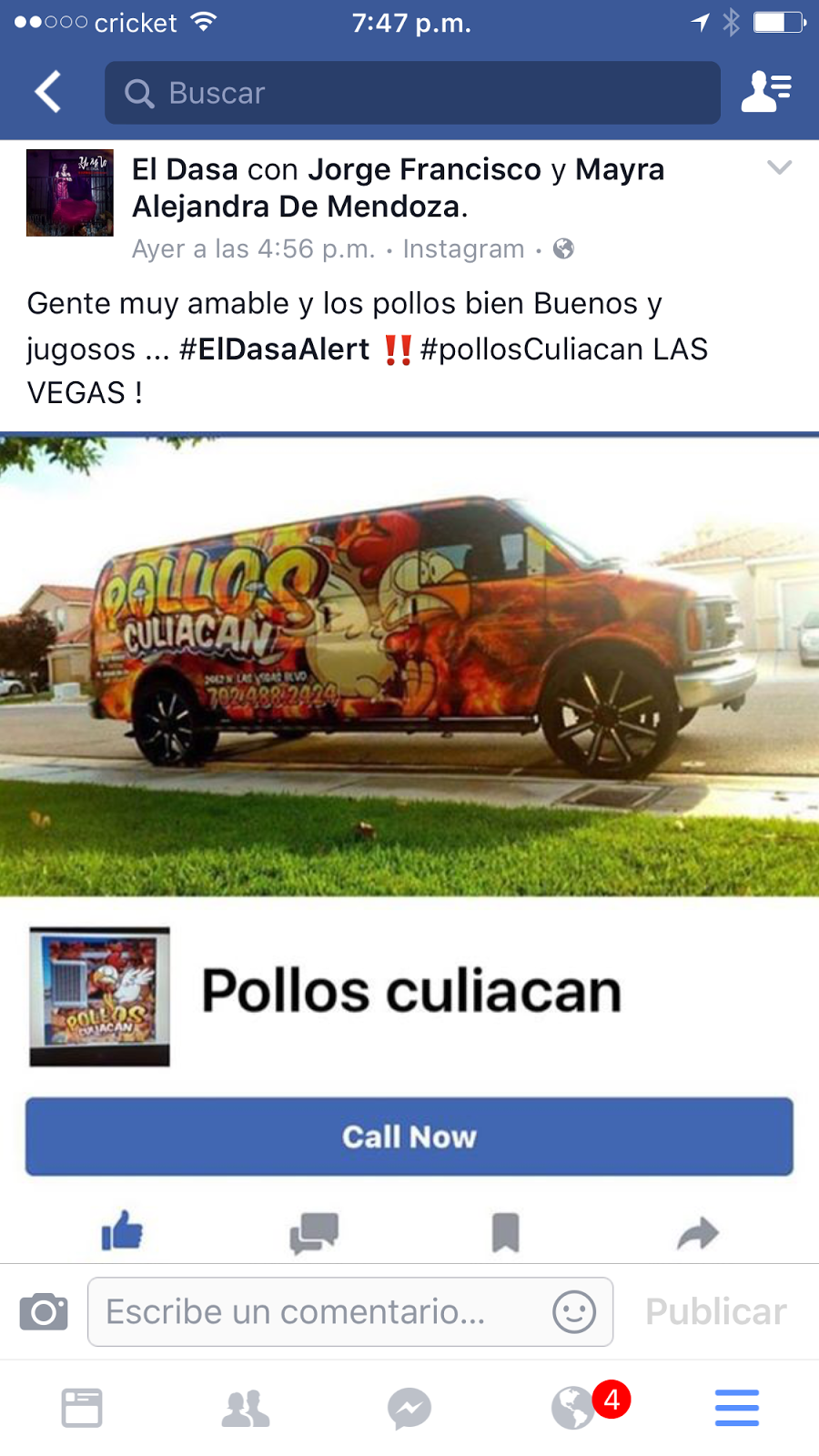 Pollos Culiacan | restaurant | 2462 Las Vegas Blvd N, North Las Vegas, NV 89030, USA | 7024882424 OR +1 702-488-2424
