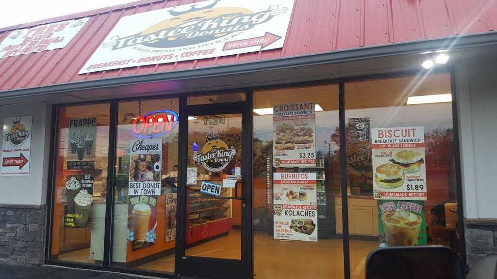 Tastee King Donuts | restaurant | 1122 Congress Pkwy S, Athens, TN 37303, USA | 4234055154 OR +1 423-405-5154
