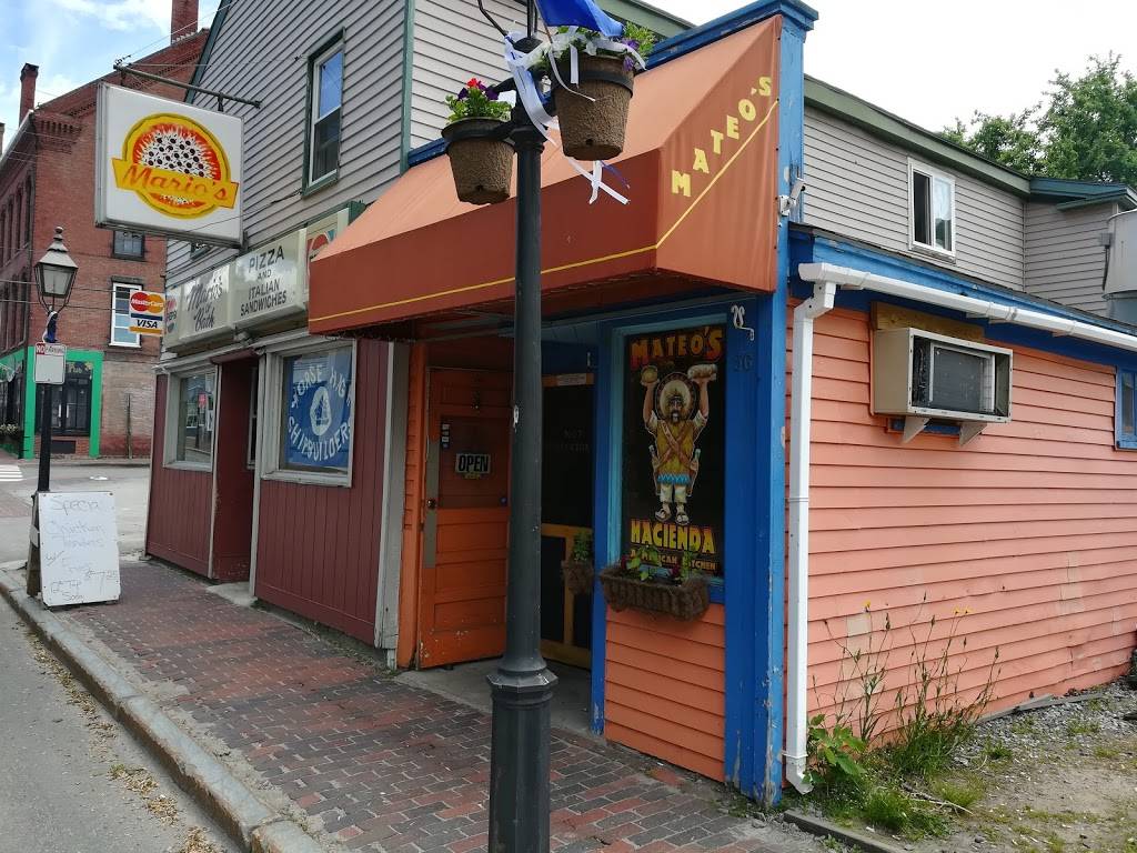 Mateos Hacienda | restaurant | 56 Centre St, Bath, ME 04530, USA | 2074433511 OR +1 207-443-3511