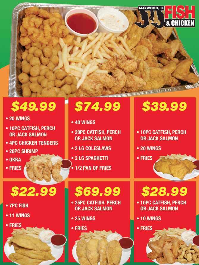 JJ Fish & Chicken on Cicero | restaurant | 325 S Cicero Ave, Chicago, IL 60644, USA | 7736885669 OR +1 773-688-5669