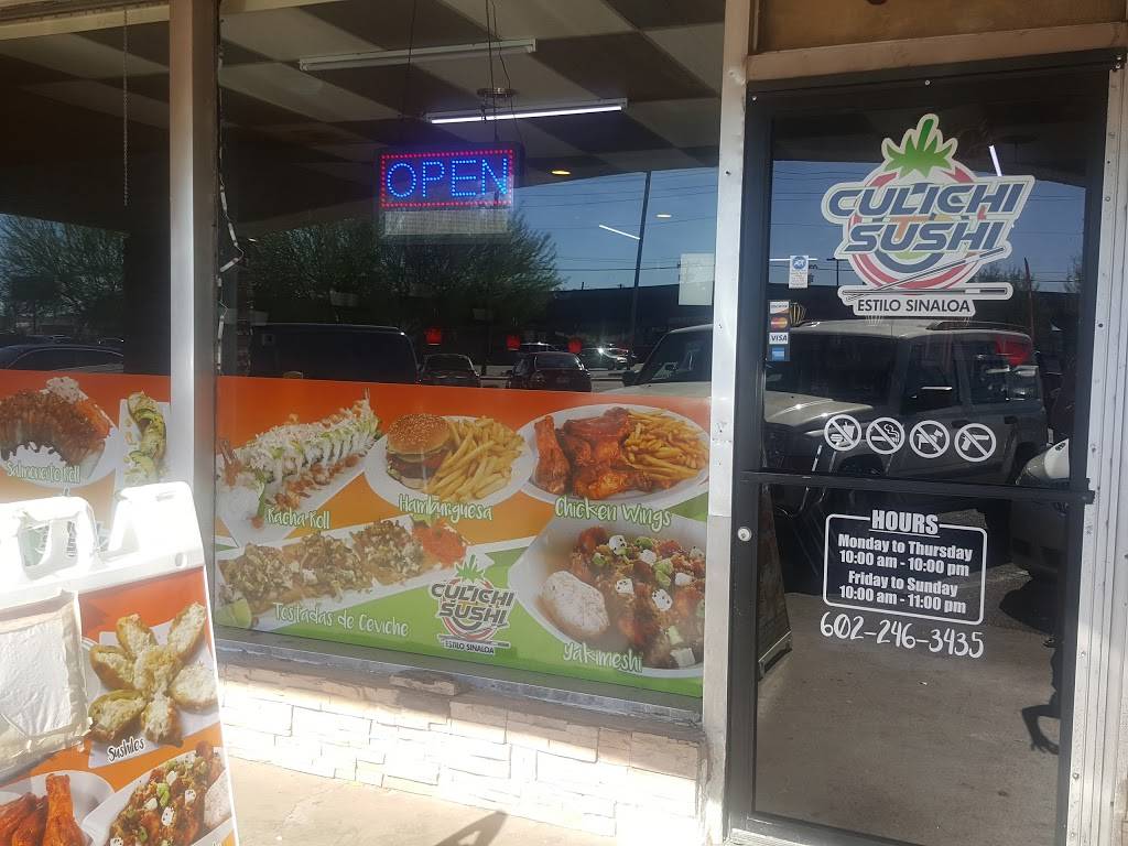 Culichi Sushi | restaurant | 4807 N 27th Ave, Phoenix, AZ 85017, USA | 6022463435 OR +1 602-246-3435