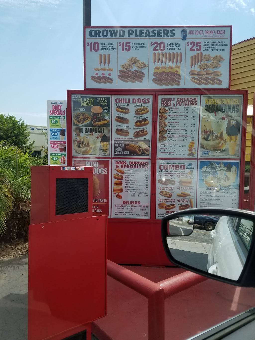 Wienerschnitzel | restaurant | 2301 Valley Blvd, Alhambra, CA 91803, USA | 6262893737 OR +1 626-289-3737