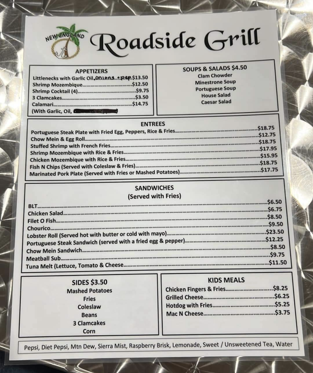New England Roadside Grill | restaurant | 22637 Bayshore Rd, Port Charlotte, FL 33980, USA | 5083287244 OR +1 508-328-7244