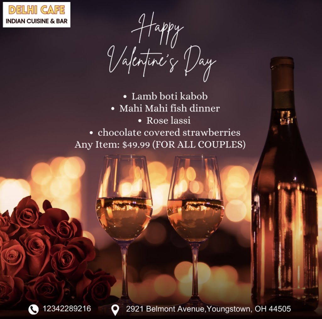 Delhi cafe Indian cuisine & bar | restaurant | 2921 Belmont Ave, Youngstown, OH 44505, USA | 2342289216 OR +1 234-228-9216