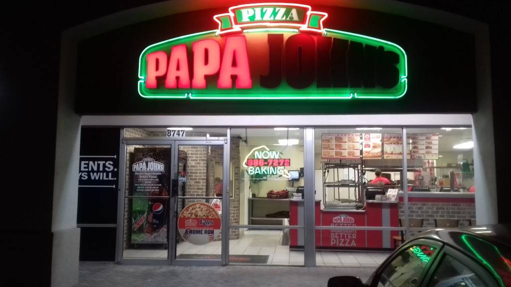 Papa Johns Pizza | restaurant | 8747 W Waters Ave, Tampa, FL 33615, USA | 8138867272 OR +1 813-886-7272