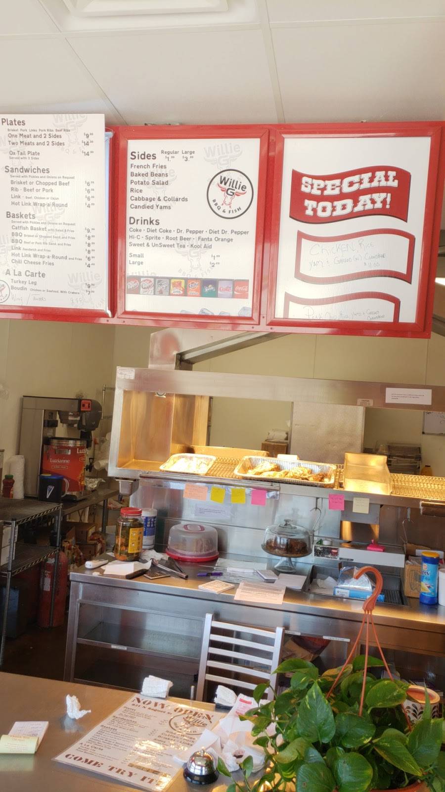 Willie Gs BBQ And Fish - Soul Food | restaurant | 821 N Raguet St, Lufkin, TX 75904, USA | 9368997310 OR +1 936-899-7310