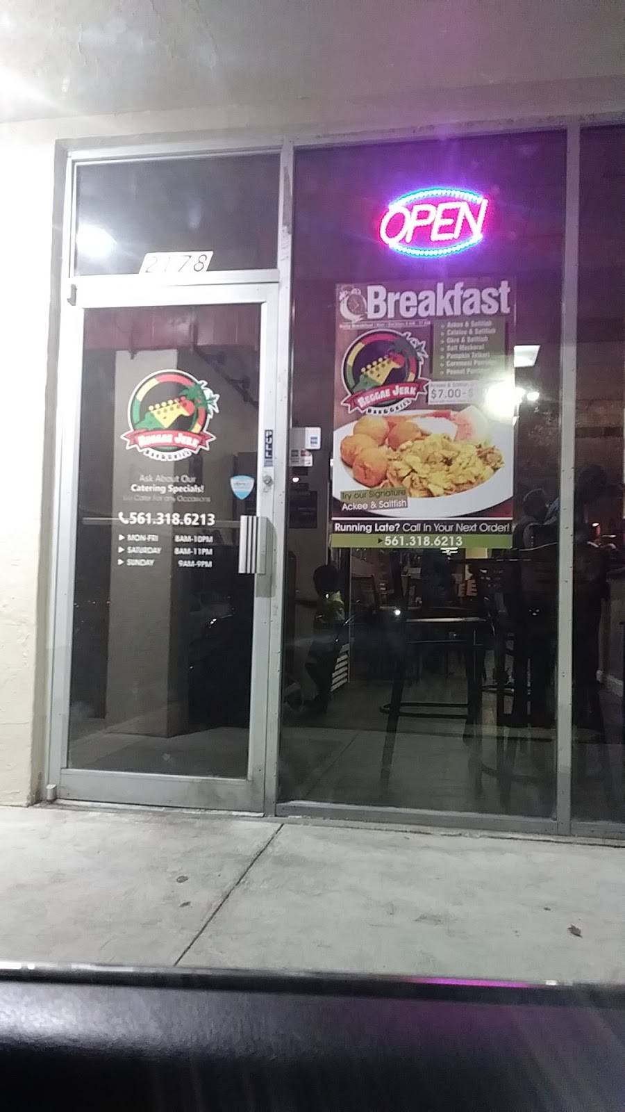 Reggae Jerk | restaurant | 2178 Jog Rd, Greenacres, FL 33415, USA | 5613186213 OR +1 561-318-6213