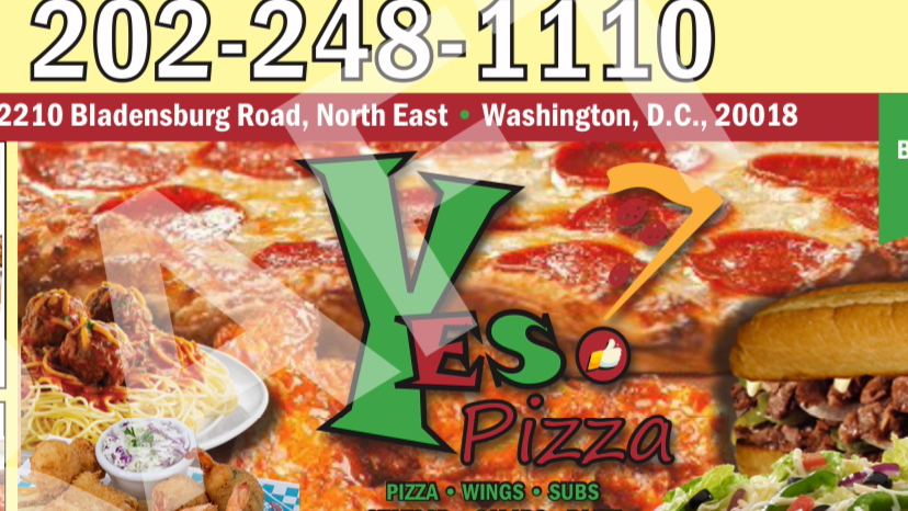 Yes Pizzas | restaurant | 2210 Bladensburg Rd NE, Washington, DC 20018, USA | 2022481110 OR +1 202-248-1110