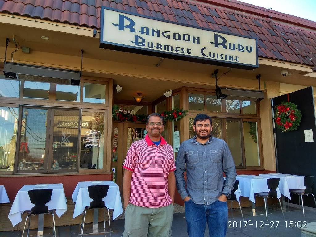 Rangoon Ruby Burmese Cuisine | restaurant | 680 Laurel St, San Carlos, CA 94070, USA | 6505921852 OR +1 650-592-1852