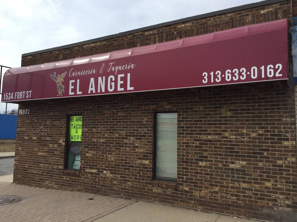 El Angel carniceria & taqueria | restaurant | 1534 Fort St, Lincoln Park, MI 48146, USA | 3136330162 OR +1 313-633-0162