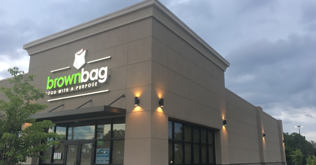 Brown Bag | restaurant | 1924 Gunbarrel Rd #110, Chattanooga, TN 37421, USA | 4234133383 OR +1 423-413-3383