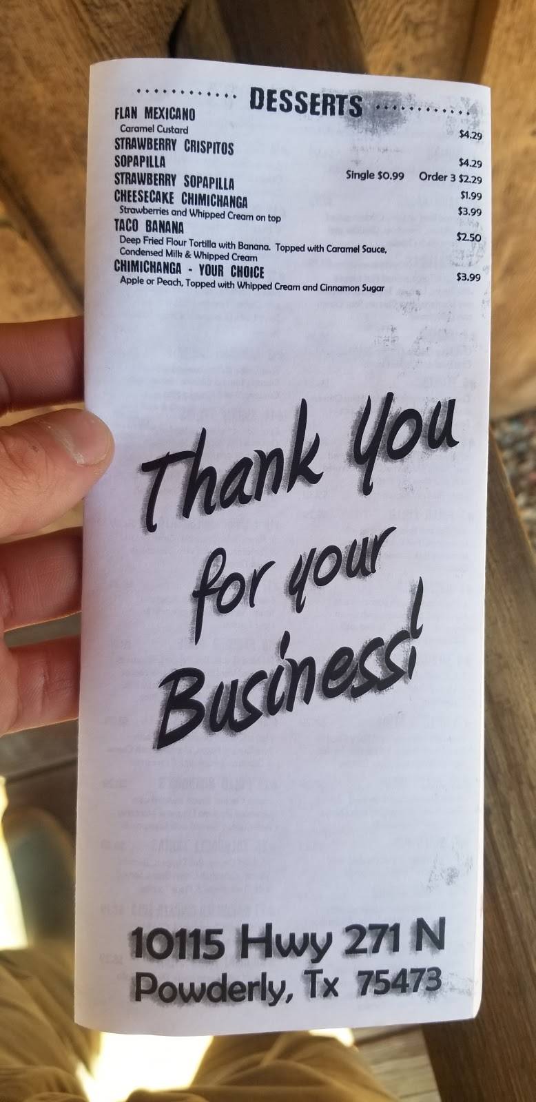 Los Rodriguez | restaurant | 1502 W Main St, Honey Grove, TX 75446, USA | 9033784045 OR +1 903-378-4045