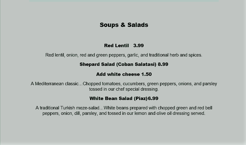 Nazar Mediterranean Restaurant | restaurant | 91 Broadway, Methuen, MA 01844, USA | 9782080983 OR +1 978-208-0983