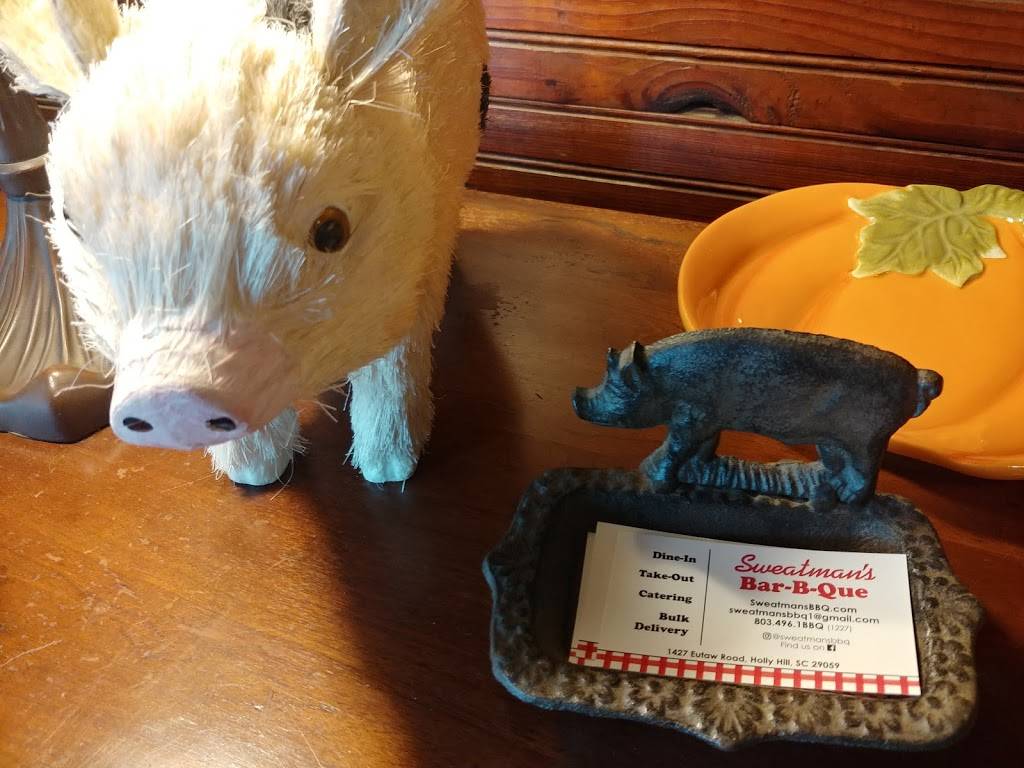 Sweatmans BBQ LLC | restaurant | 1427 Eutaw Rd, Holly Hill, SC 29059, USA | 8034961227 OR +1 803-496-1227