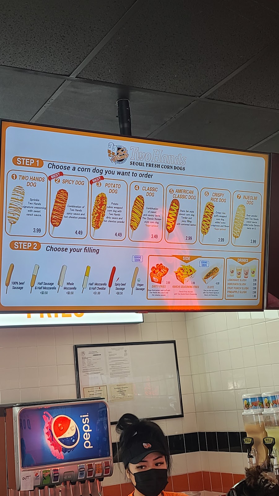Two Hands Seoul Fresh Corndogs | restaurant | 2648 Watt Ave, Sacramento, CA 95821, USA | 9164028081 OR +1 916-402-8081