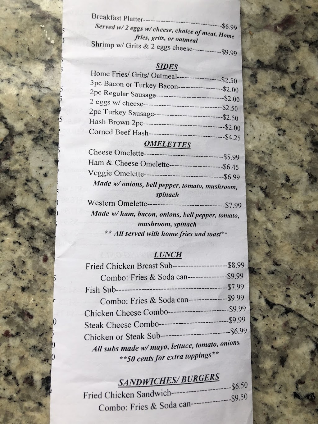 paolas breakfast & fry chicken | restaurant | 1918 14th St SE Suit B, Washington, DC 20020, USA | 2028894444 OR +1 202-889-4444