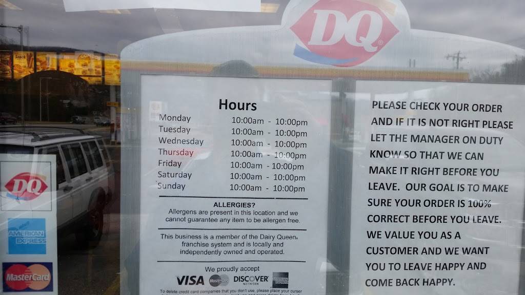 Dairy Queen Grill & Chill | restaurant | 200 E Main St, Sylva, NC 28779, USA | 8285865327 OR +1 828-586-5327