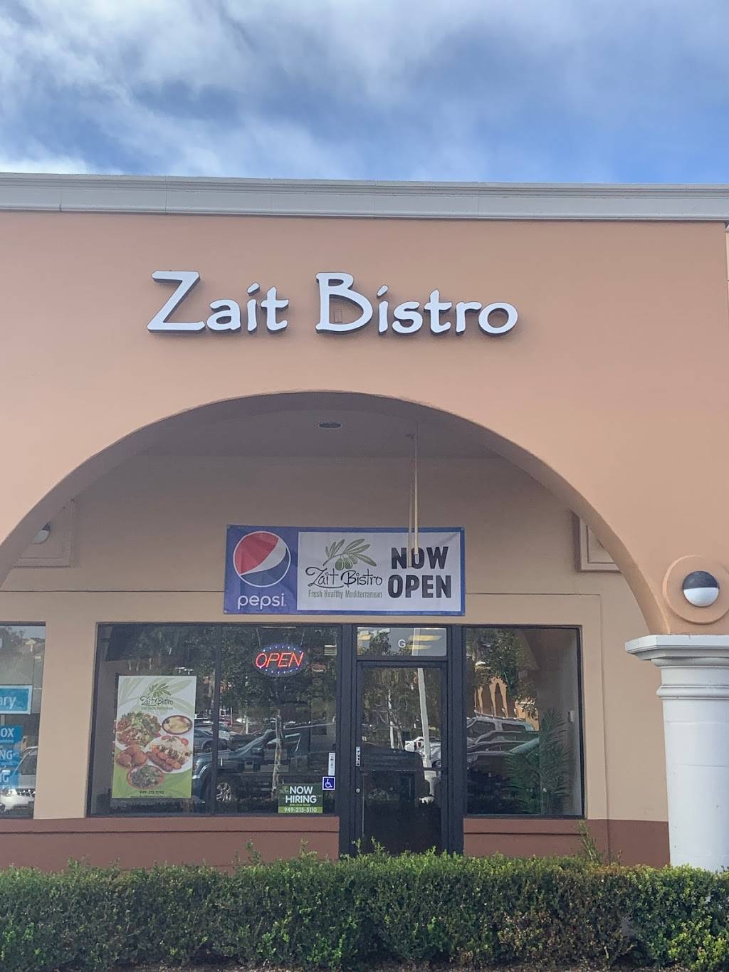 Zait Bistro Laguna | restaurant | 28241 Crown Valley Pkwy Suite G, Laguna Niguel, CA 92677, USA | 9492155110 OR +1 949-215-5110